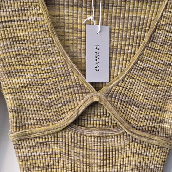 NWT: Derek Lam 10 Crosby Geovana Long Sleeve Cut Out Sweater Dress - Picture 11 of 12